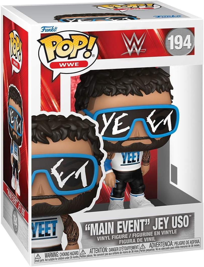 2026 WWE Funko POP! Vinyls 194 "Main Event" Jey Uso