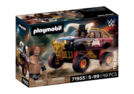 2026 WWE Playmobil The Rock Monster Trunk