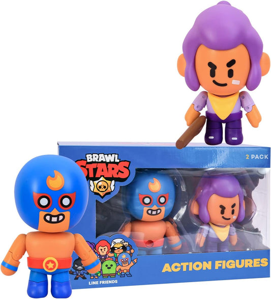 2022 PMI x Line Friends Brawl Stars 2-Pack: El Primo & Shelly