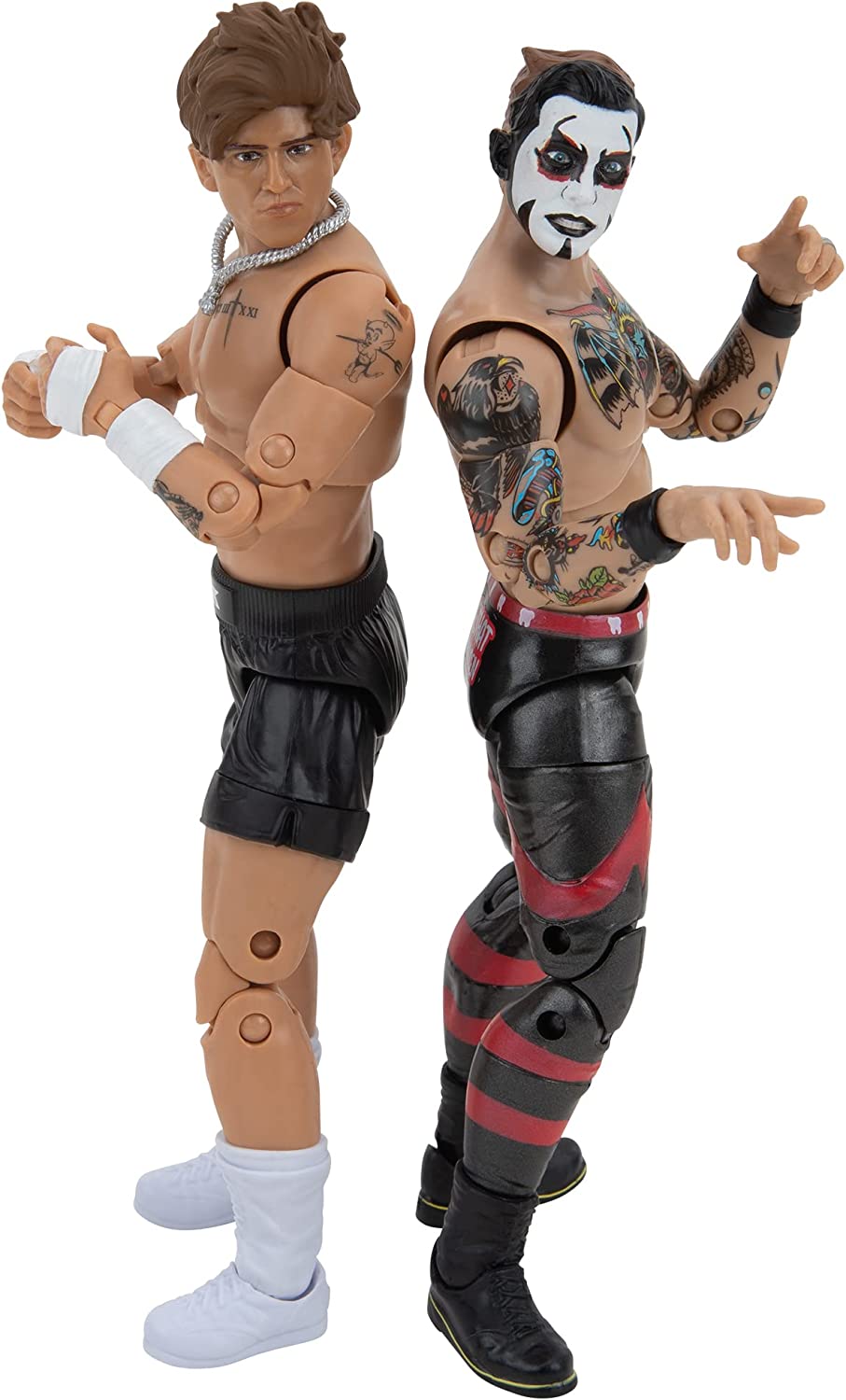 2023 AEW Jazwares Unrivaled Collection Amazon Exclusive Hook & Danhausen Tag Team Pack