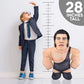 2025 Uncanny Brands 28" Bleacher Buddies Andre the Giant