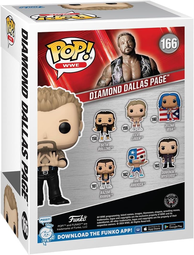 2024 WWE Funko POP! Vinyls 166 Diamond Dallas Page [Exclusive]