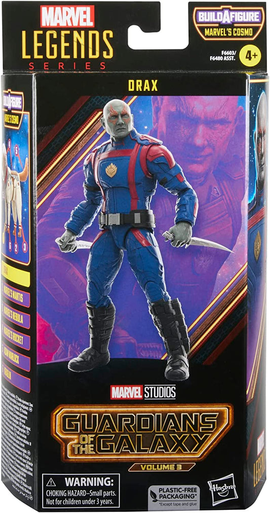 2023 Hasbro Guardians of the Galaxy Vol. 3 Marvel Legends Series Drax