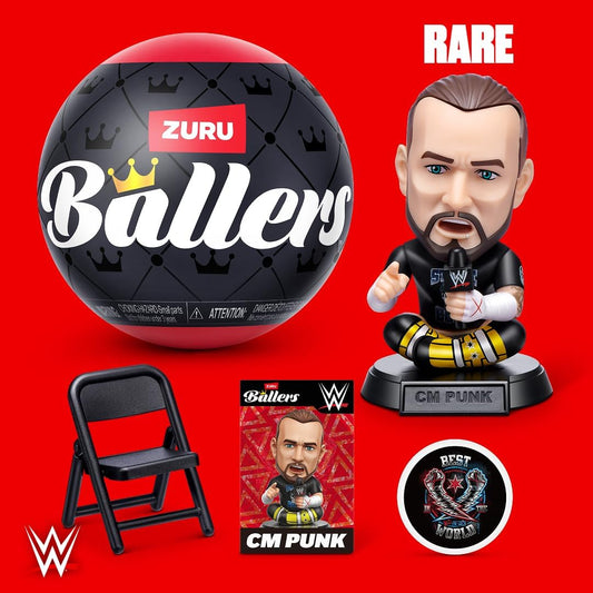 2026 WWE Zuru Ballers Series 1 CM Punk [Rare]