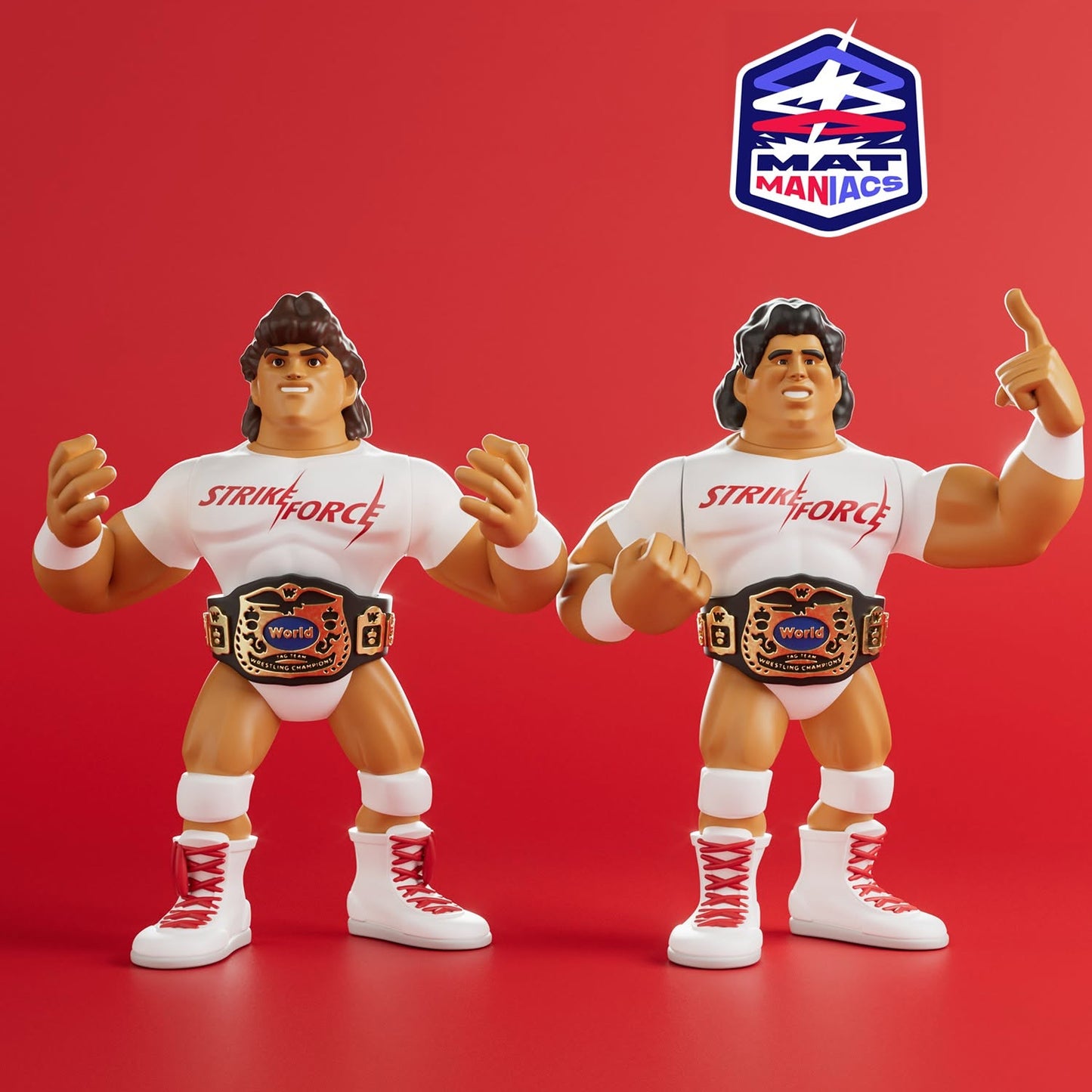 Nerd Closet Mat Maniacs Strike Force: Paul Roma & Tito Santana