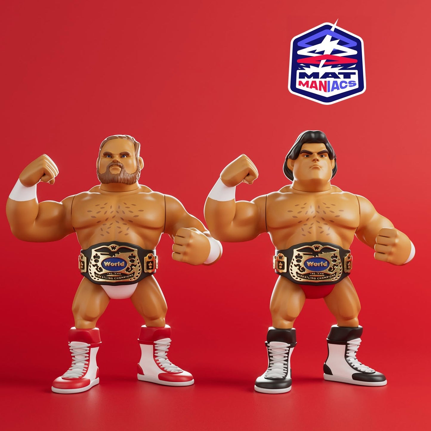 Nerd Closet Mat Maniacs Brain Busters: Arn Anderson & Tully Blanchard