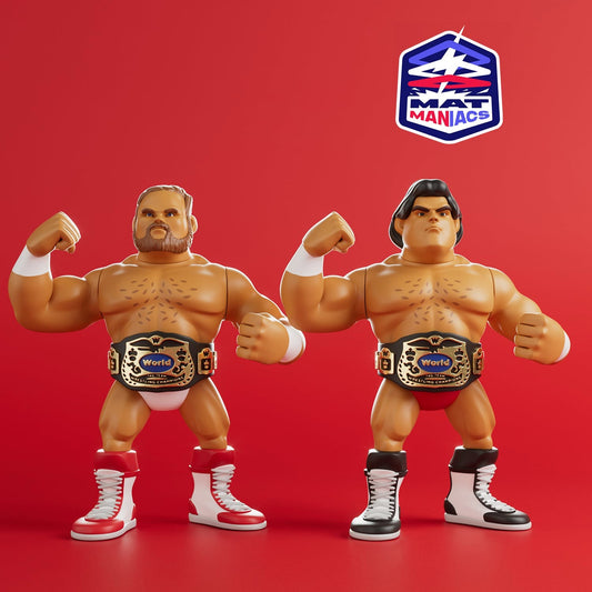 Nerd Closet Mat Maniacs Brain Busters: Arn Anderson & Tully Blanchard
