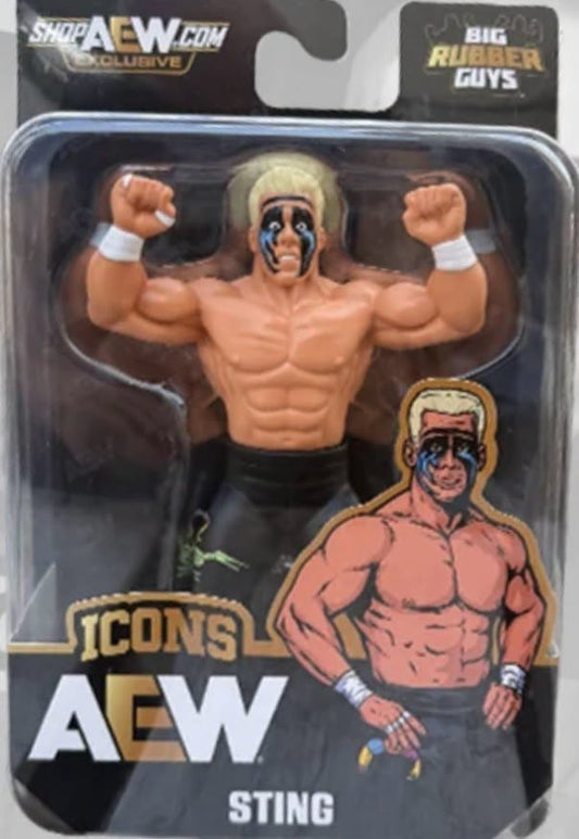 MAJOR AEW x Big Rubber Guys Shop AEW Exclusive Icons Sting