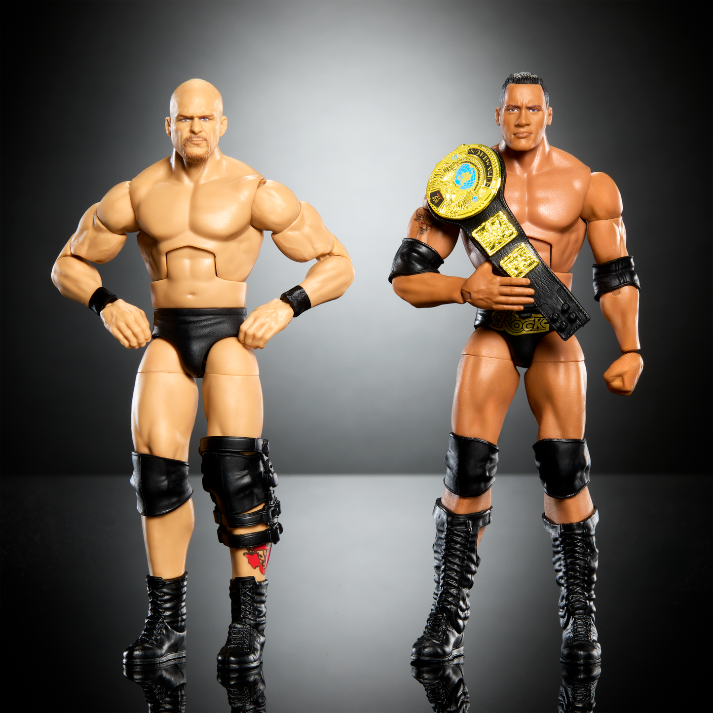 2026 WWE Mattel Elite Collection WrestleMania X-Seven 2-Pack: "Stone Cold" Steve Austin vs. The Rock