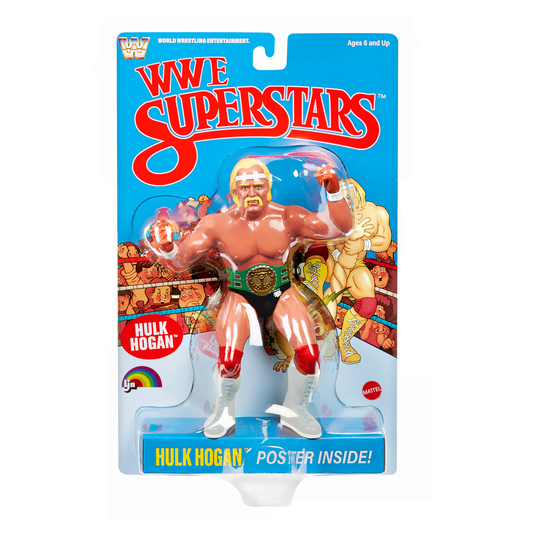 2027 Mattel LJN WWE Superstars Series 5 Hulk Hogan
