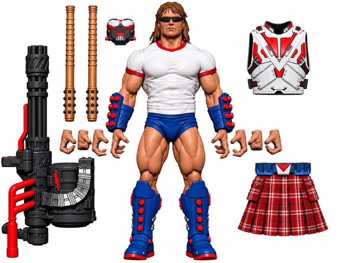 AMNX Action Figures The Federation "Rowdy" Roddy Piper [Classic Edition]