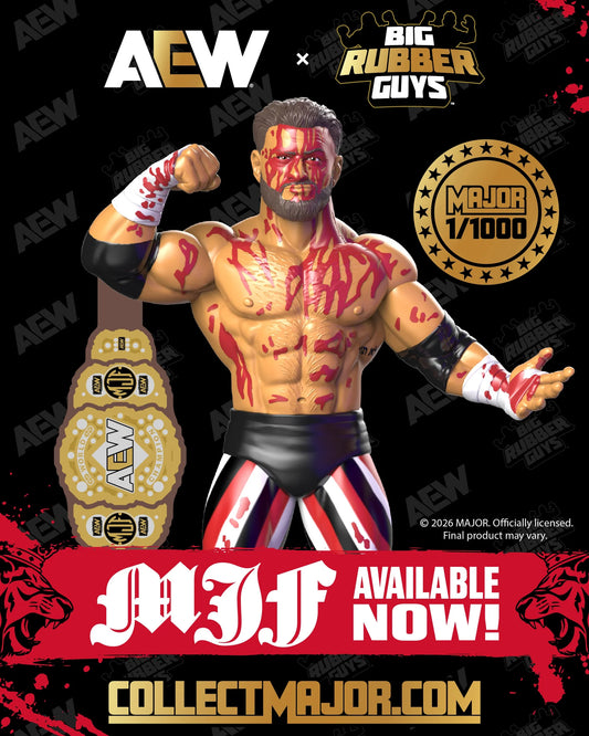 2027 MAJOR AEW x Big Rubber Guys MJF [With Tights]