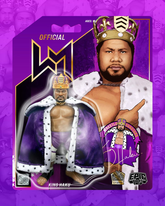 2026 Epic Toys Wrestling Megastars King Haku