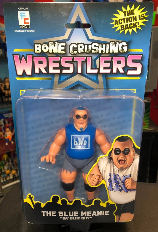2023 FC Toys Bone Crushing Wrestlers Series 1 The Blue Meanie [Variant Edition]