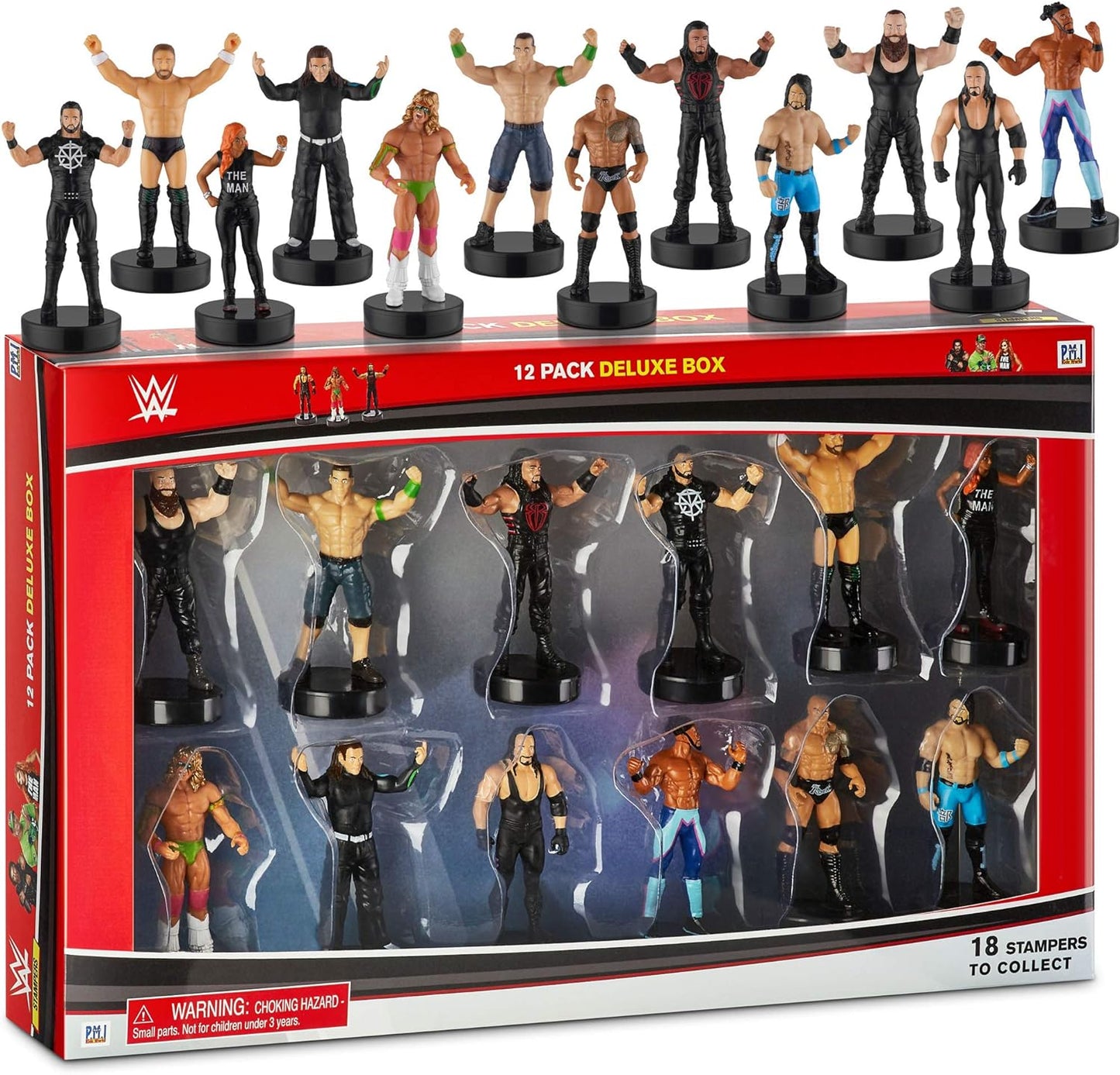 2020 WWE PMI Stampers 12-Pack Deluxe Box [Version 1]