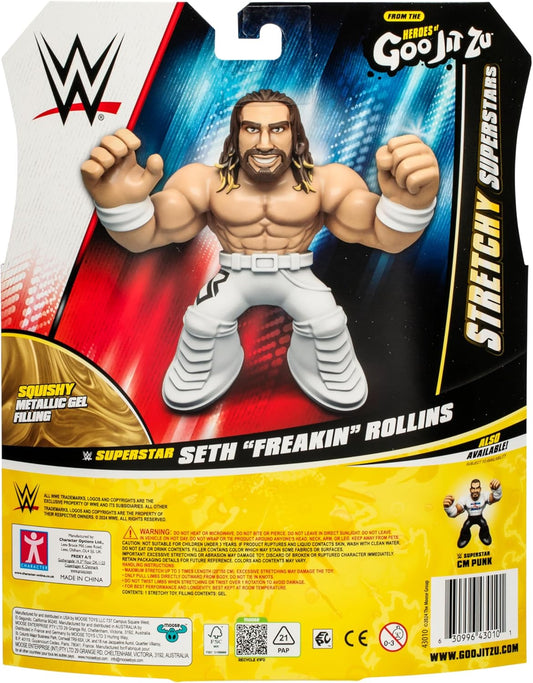 2025 WWE Moose Toys Heroes of Goo Jit Zu Stretchy Superstars Series 2 Seth "Freakin" Rollins