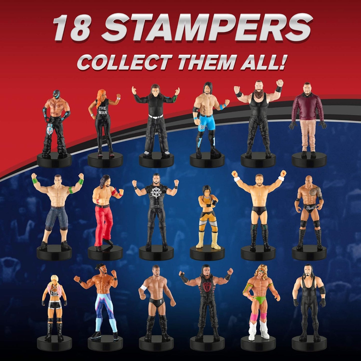 2020 WWE PMI Stampers 12-Pack Deluxe Box [Version 1]