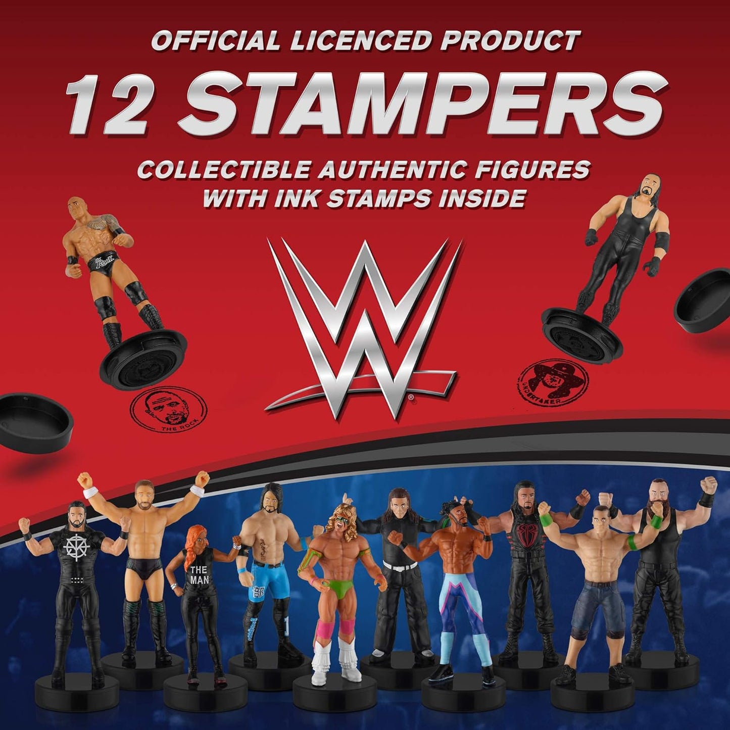 2020 WWE PMI Stampers 12-Pack Deluxe Box [Version 1]