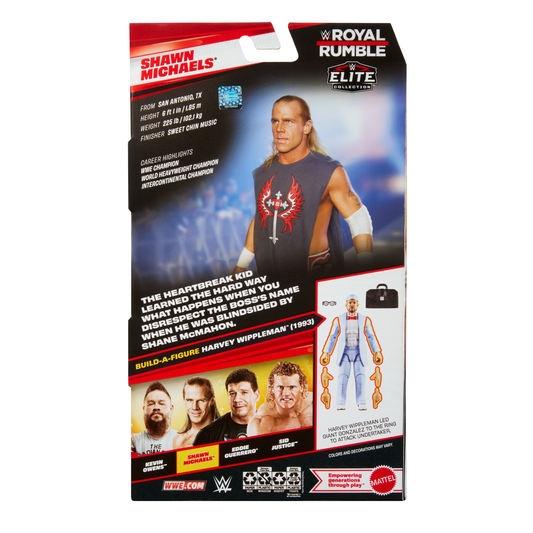 2026 WWE Mattel Elite Collection Royal Rumble Series 8 Shawn Michaels