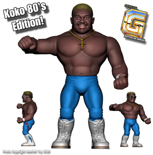 Hasttel Toy Grapplers & Gimmicks Koko B. Ware [1980s Edition]