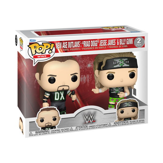 2025 WWE Funko POP! Vinyls 2-Pack New Age Outlaws: "Road Dogg" Jesse James & Billy Gunn