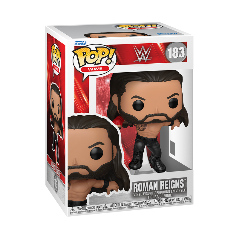 2025 WWE Funko POP! Vinyls 183 Roman Reigns – Wrestling Figure