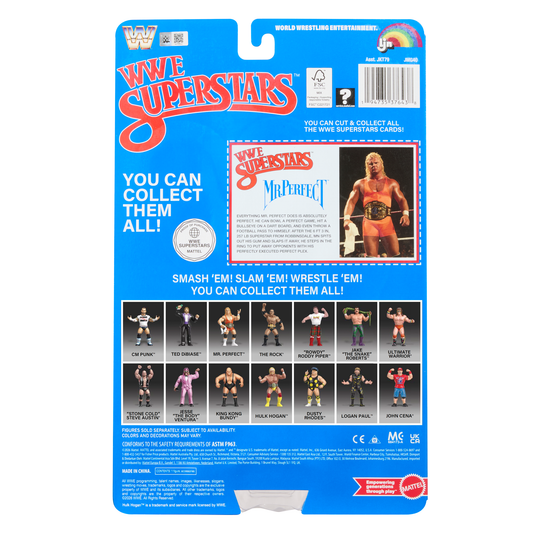 2026 Mattel LJN WWE Superstars Series 4 Mr. Perfect