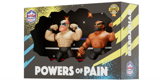 Nerd Closet Mat Maniacs Series 2 Powers of Pain: Barbarian & Warlord