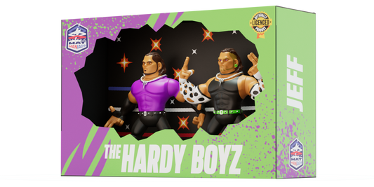 Nerd Closet Mat Maniacs Series 2 Hardy Boyz: Matt Hardy & Jeff Hardy