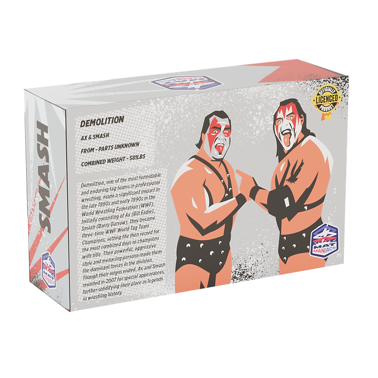 2025 Nerd Closet Mat Maniacs Series 2 Demolition: Smash & Ax [Exclusive]