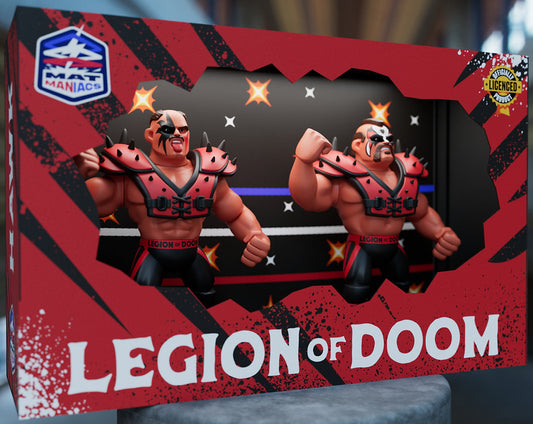 2025 Nerd Closet Mat Maniacs Series 1 Legion of Doom: Hawk & Animal