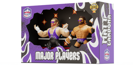 Nerd Closet Mat Maniacs Series 2 Major Players: Brian Myers & Matt Cardona