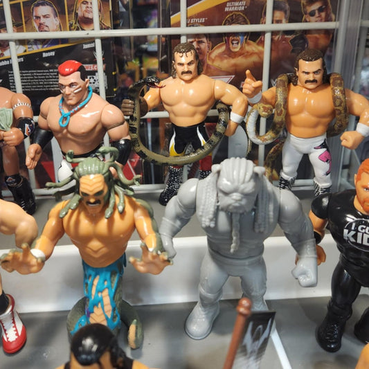 Hasttel Toy Grapplers & Gimmicks Mutations Series Jake "The Snake" Roberts