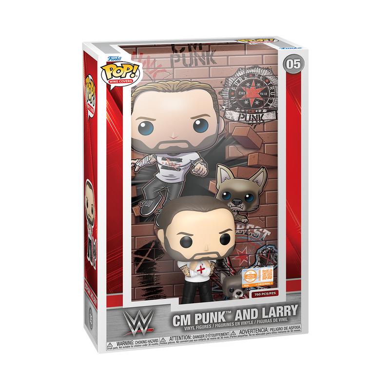 2026 WWE Funko POP! WWE Covers 05 CM Punk & Larry [Exclusive]