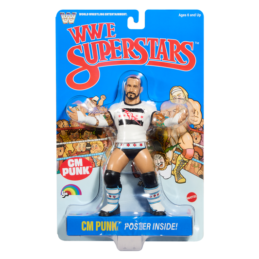 2026 Mattel LJN WWE Superstars Series 4 CM Punk