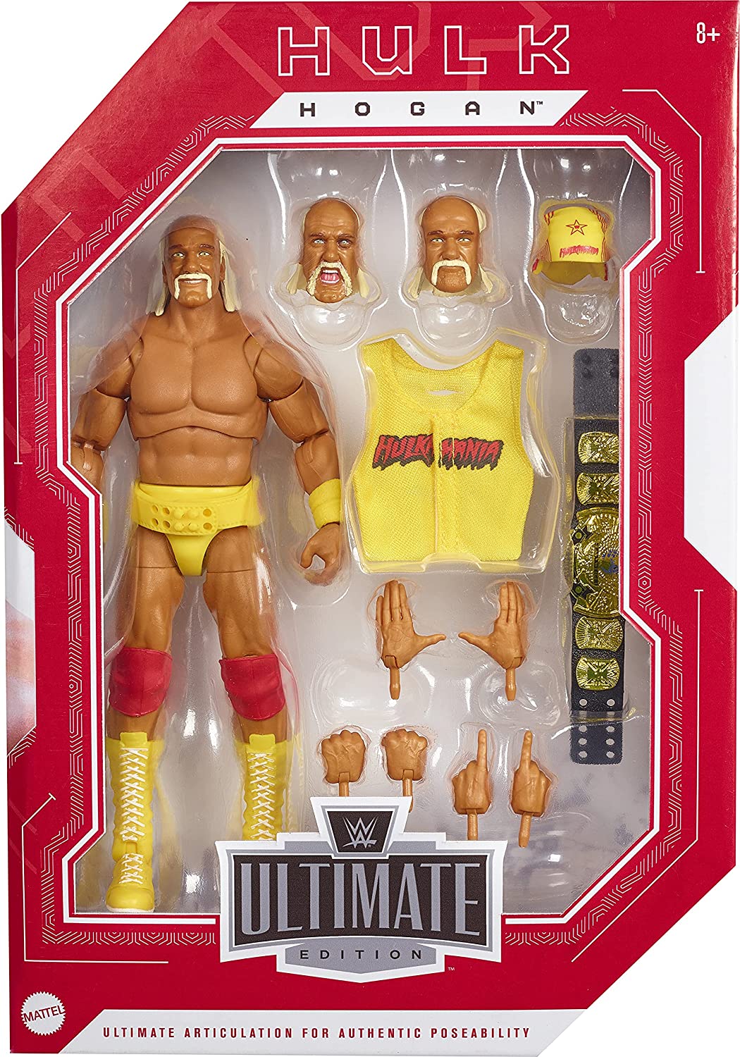 2021 WWE Mattel Ultimate Edition Fan Takeover Hulk Hogan [Exclusive]
