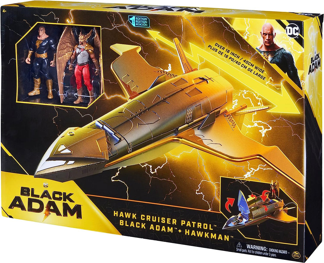 2022 Spin Master Hawk Cruiser Patrol: Black Adam & Hawkman – Wrestling ...