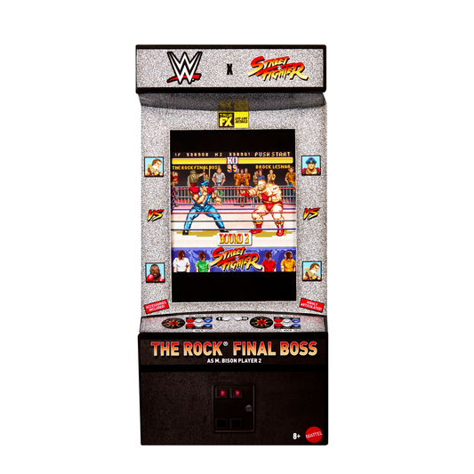 2026 WWE x Street Fighter Elite Collection Series 4 "Final Boss" The Rock as M. Bison [Player Two]