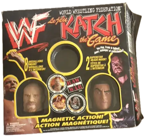 1999 WWF Irwin Toy Katch the Game [With Stone Cold Steve Austin & The Rock]