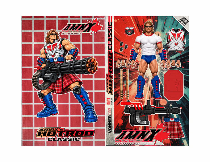 AMNX Action Figures The Federation "Rowdy" Roddy Piper [Classic Edition]