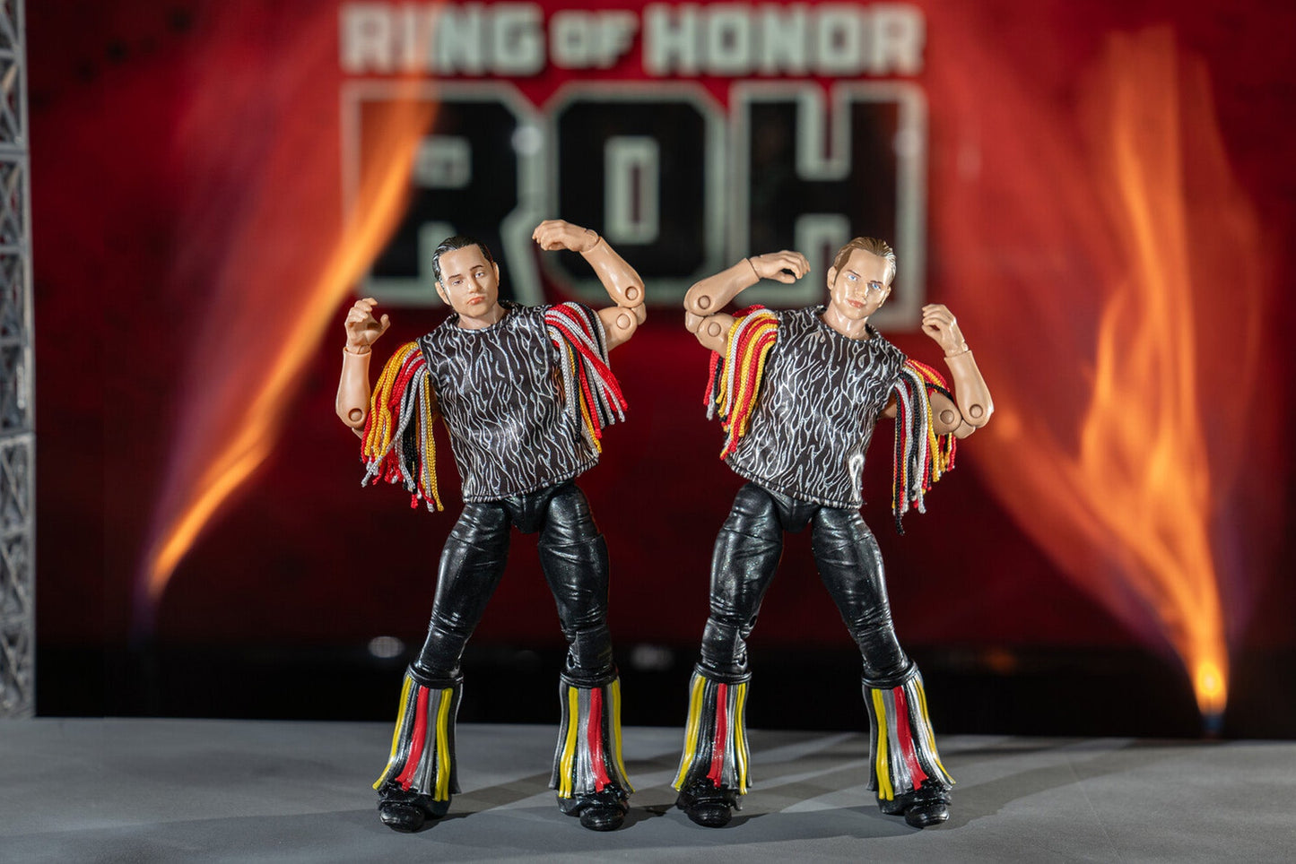 2024 ROH Jazwares Ring of Honor Vault Exclusive Young Bucks 2-Pack: Nick Jackson & Matt Jackson