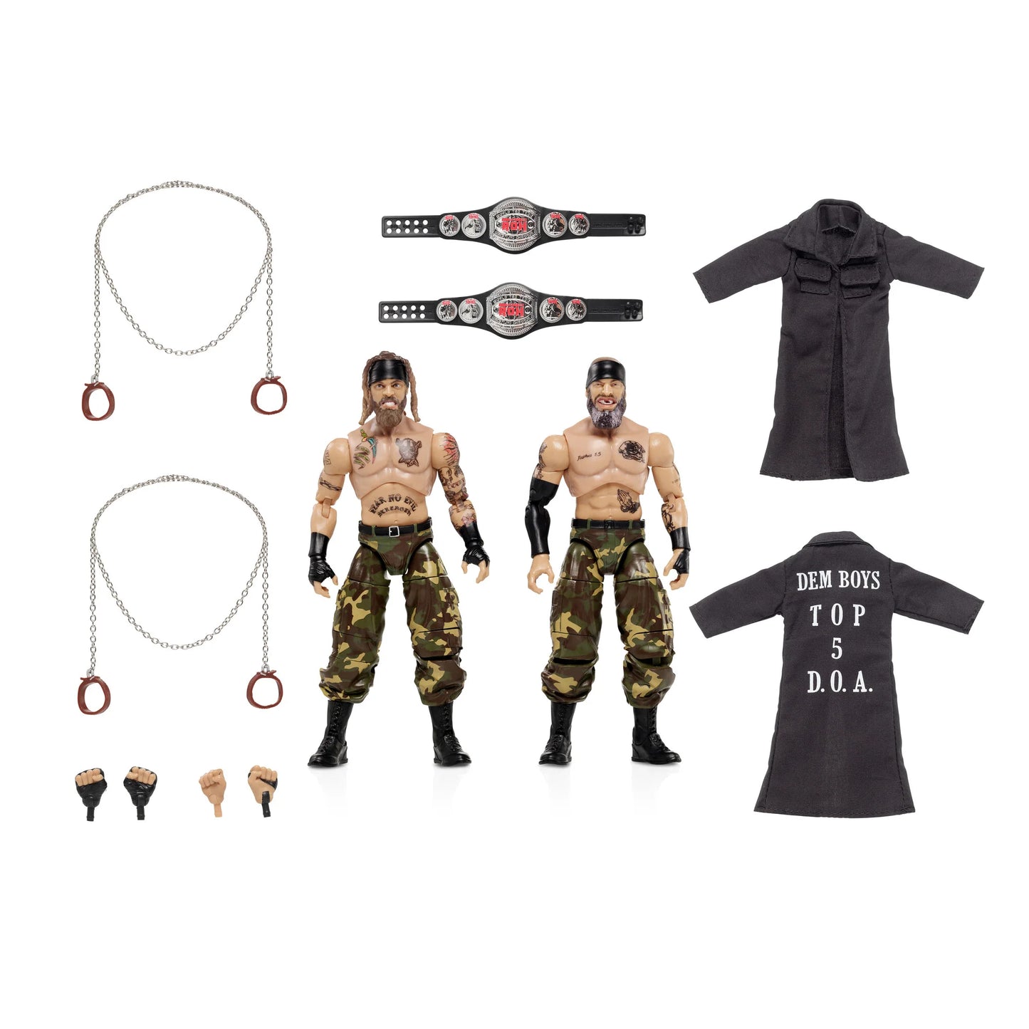 2024 ROH Jazwares Ring of Honor Vault Exclusive The Briscoes 2-Pack: Jay Briscoe & Mark Briscoe