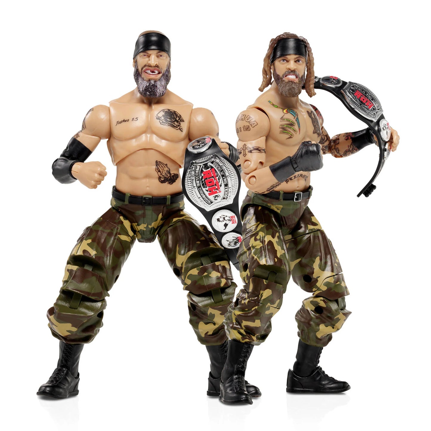 2024 ROH Jazwares Ring of Honor Vault Exclusive The Briscoes 2-Pack: Jay Briscoe & Mark Briscoe