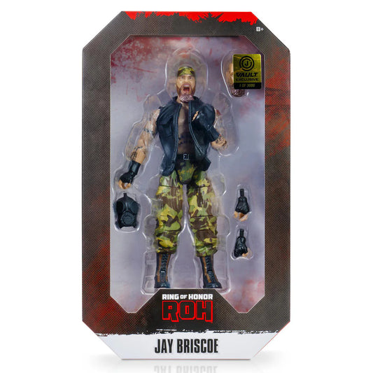 2025 ROH Jazwares Ring of Honor Vault Exclusive Jay Briscoe