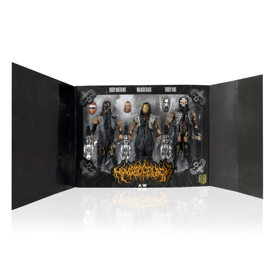 2025 AEW Jazwares Unrivaled Collection Vault Exclusive House of Black 3-Pack