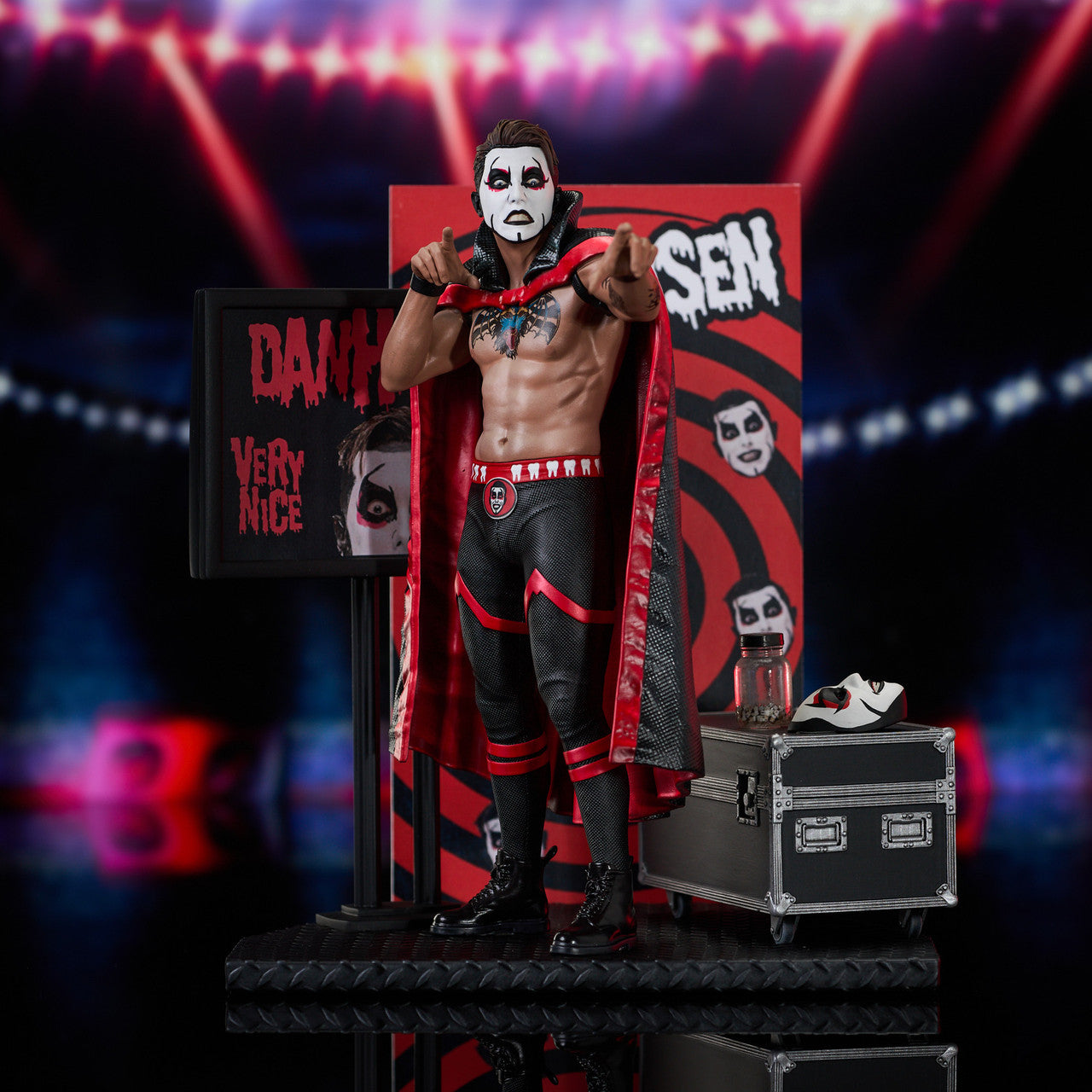Unreleased AEW Diamond Select Toys Gallery Diorama Danhausen
