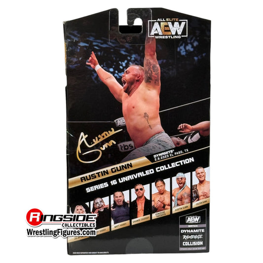 2024 AEW Jazwares Unrivaled Collection Series 16 #158 Austin Gunn