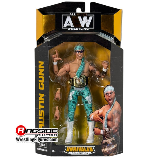 2024 AEW Jazwares Unrivaled Collection Series 16 #158 Austin Gunn