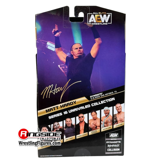 2024 AEW Jazwares Unrivaled Collection Series 16 Matt Hardy