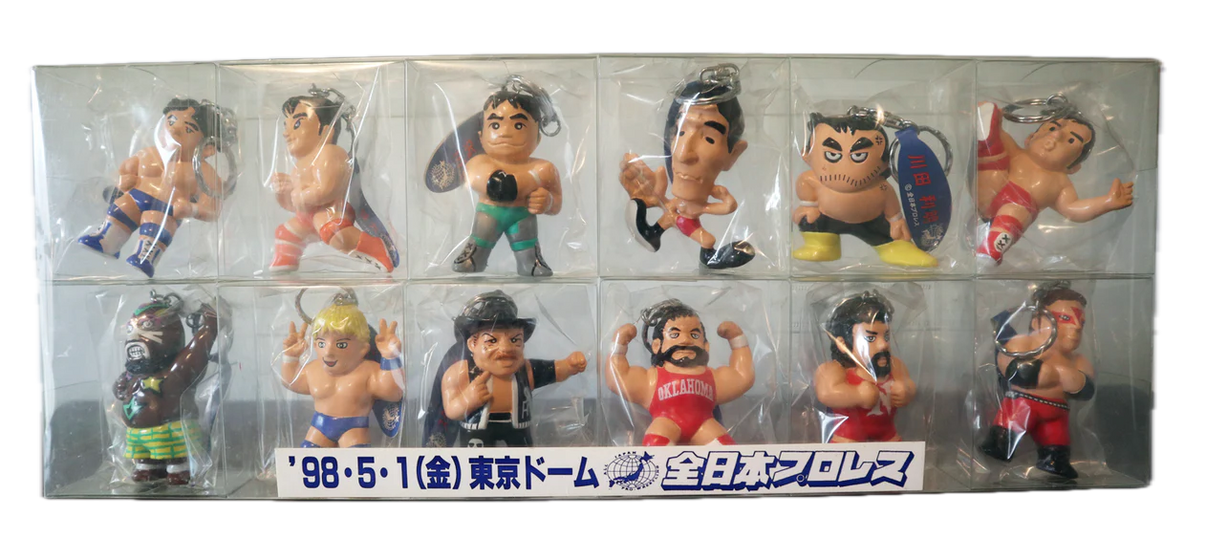 1998 AJPW Tokyo Dome Exclusive Keychain 12-Pack – Wrestling Figure Database